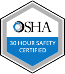 OSHA 30 Hour Safety Trained